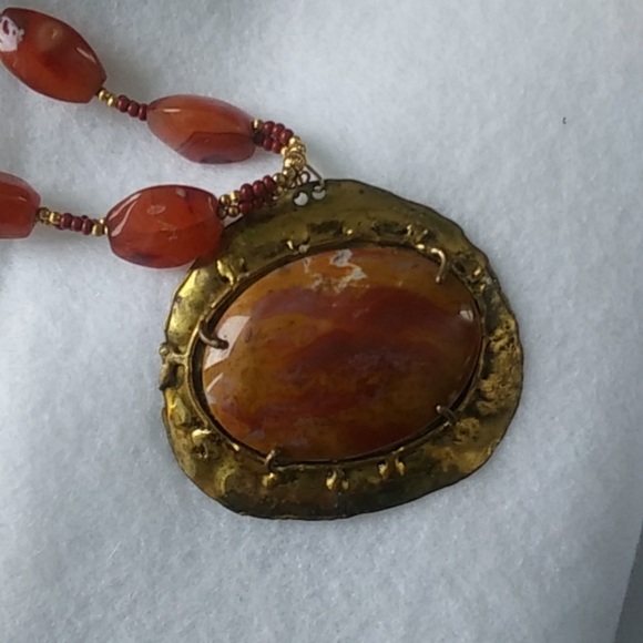 Red Carnelian/Red Agate pendant - Picture 6 of 7
